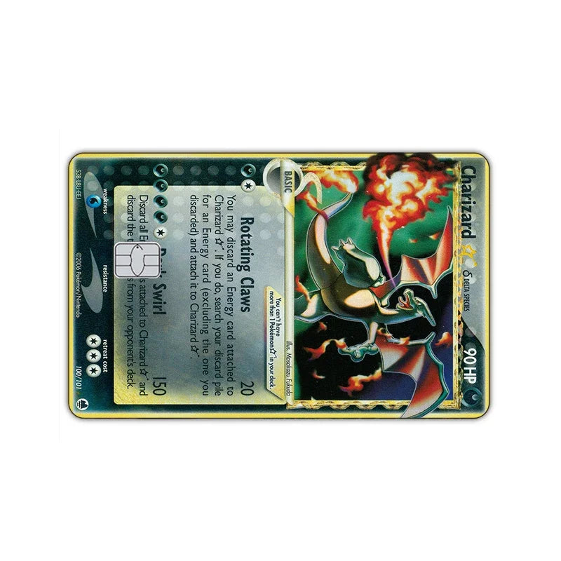 Charizard Credit Card Skins