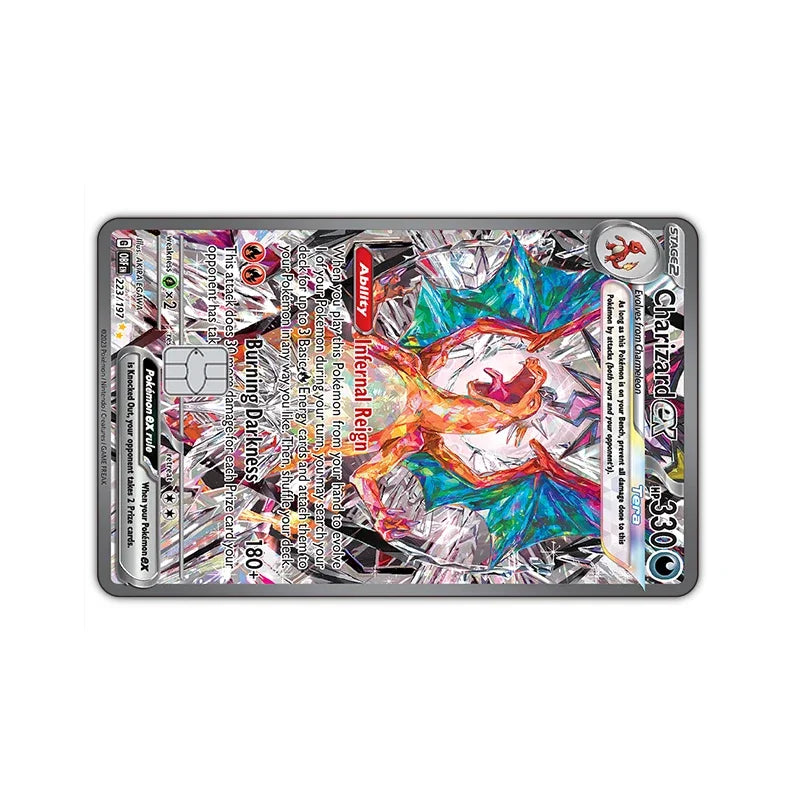 Charizard Credit Card Skins