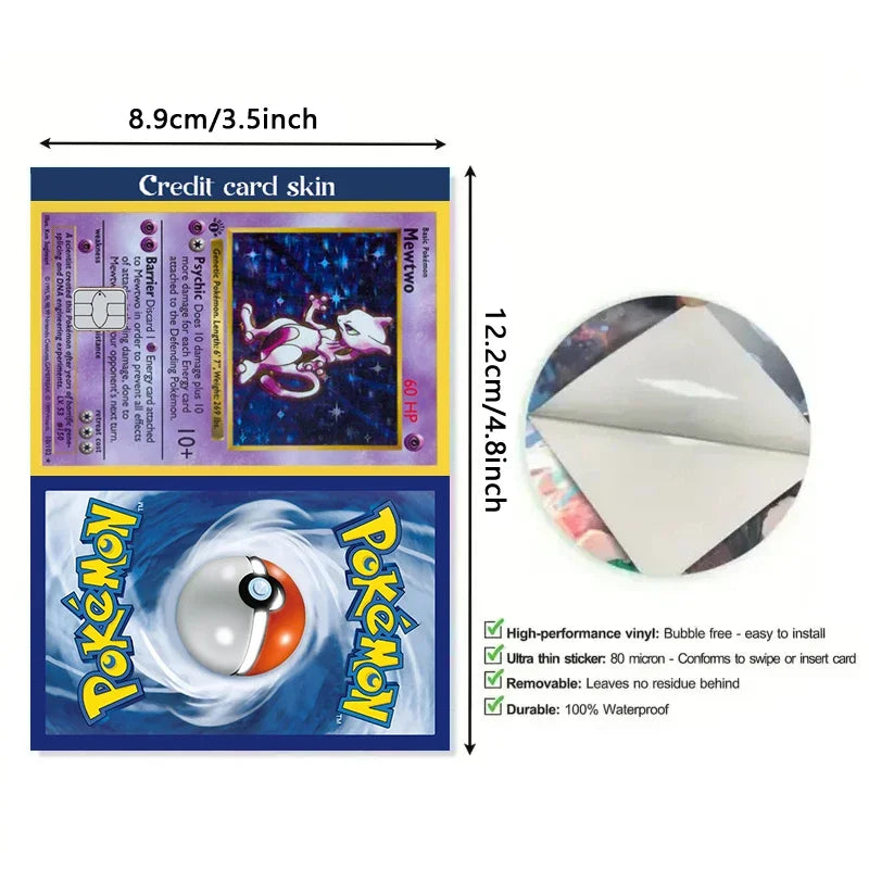 Mewtwo Credit Card Skins