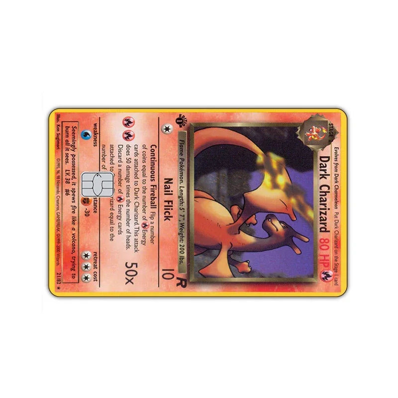 Charizard Credit Card Skins