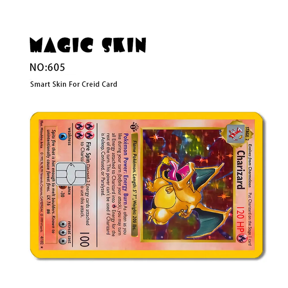 Pokemon 1st Edition Credit Card Skin