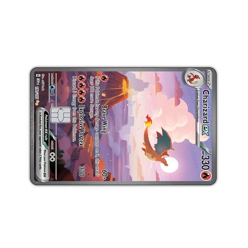 Charizard Credit Card Skins