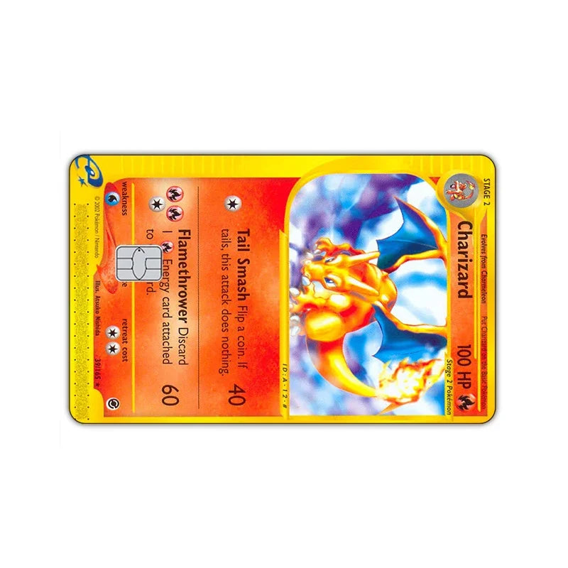 Charizard Credit Card Skins