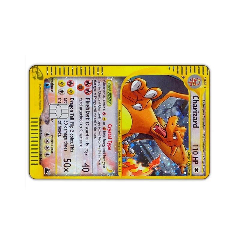 Charizard Credit Card Skins
