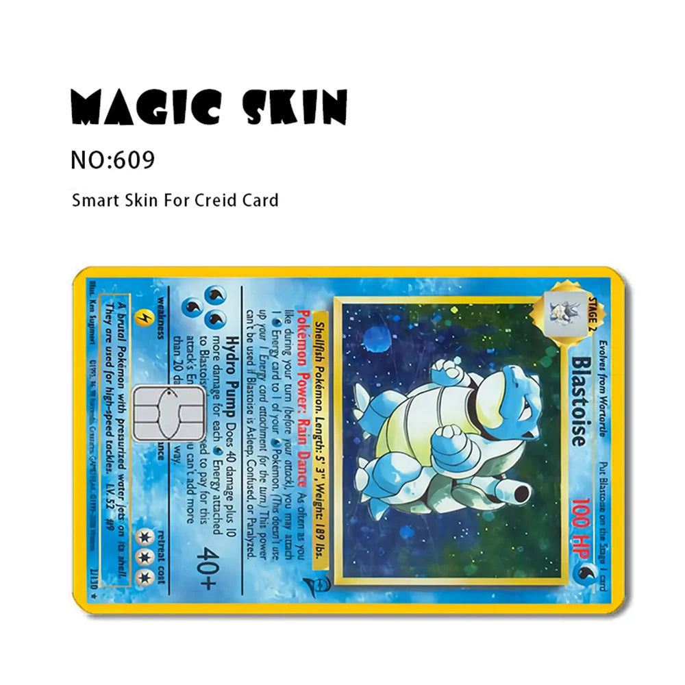 Pokemon 1st Edition Credit Card Skin