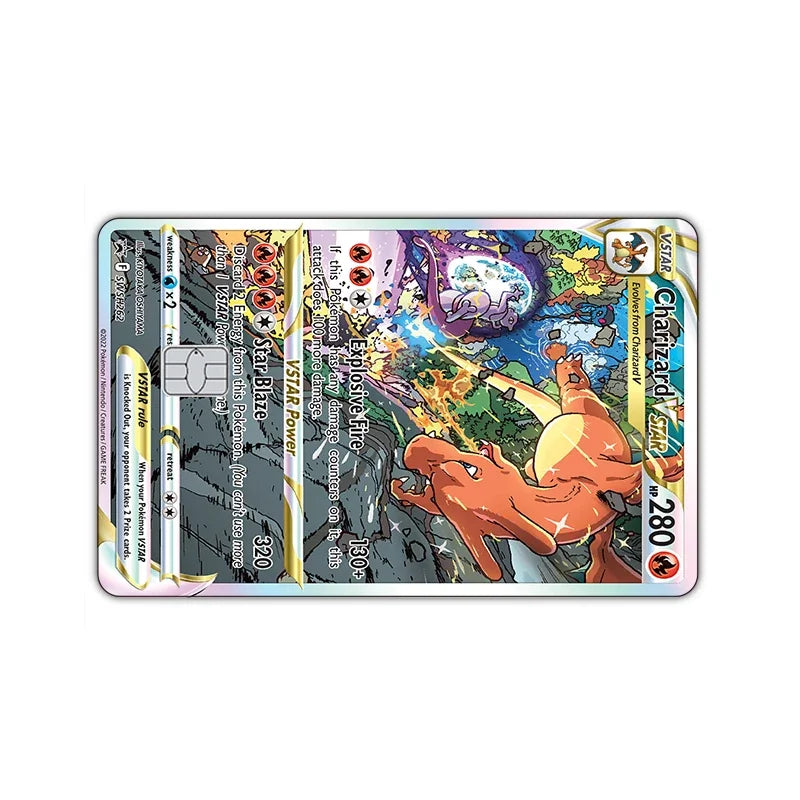Charizard Credit Card Skins