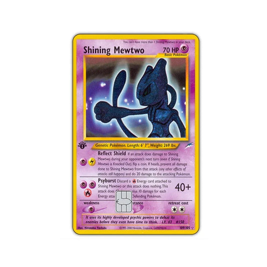 Mewtwo Credit Card Skins