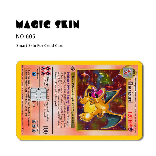 Pokemon 1st Edition Credit Card Skin
